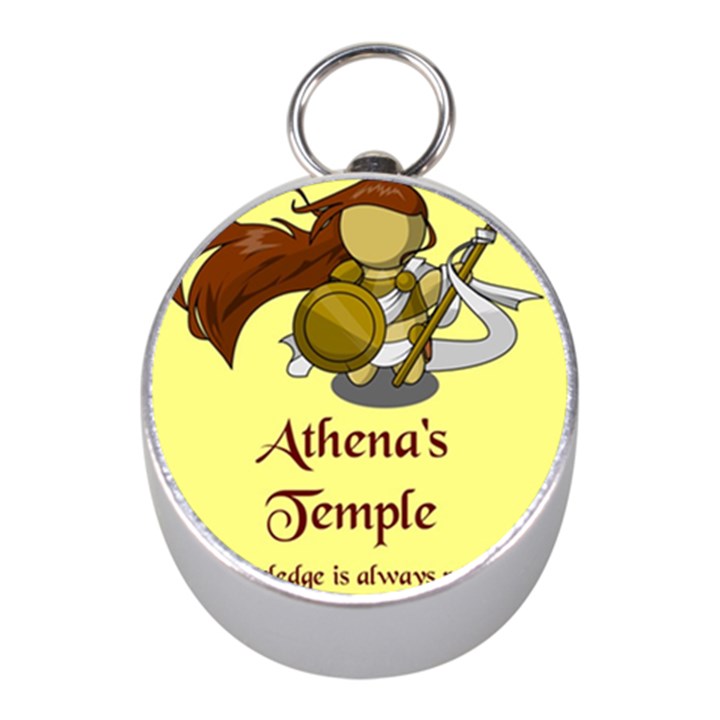 Athena s Temple Mini Silver Compasses