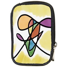 Art Abstract Exhibition Colours Compact Camera Cases by Nexatart