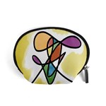 Art Abstract Exhibition Colours Accessory Pouches (Small)  Front