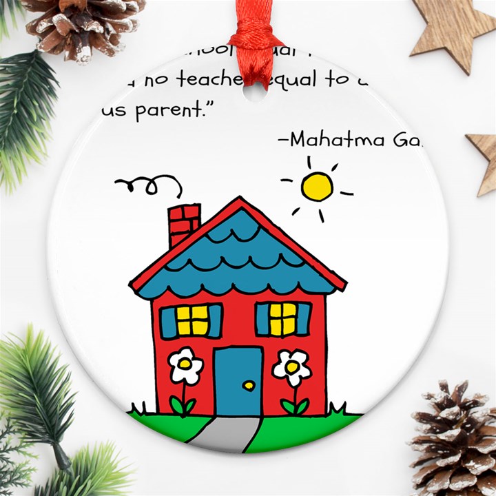 No School Greater... Ornament (Round)