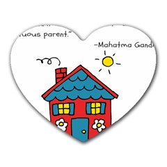 No School Greater    Heart Mousepads by athenastemple