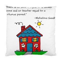 No School Greater    Standard Cushion Case (two Sides) by athenastemple