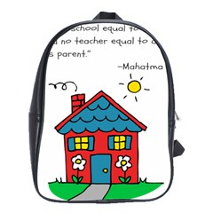 No School Greater    School Bags(large)  by athenastemple