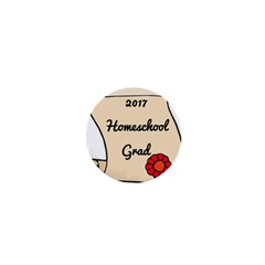 2017 Homeschool Grad! 1  Mini Magnets by athenastemple