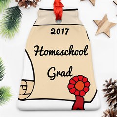 2017 Homeschool Grad! Bell Ornament (two Sides)