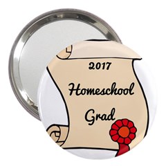 2017 Homeschool Grad! 3  Handbag Mirrors by athenastemple