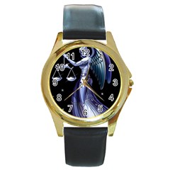 Logo 1481988059411  Img 1474578215458 Logo1 Img 1471408332494 Round Gold Metal Watch by CARE