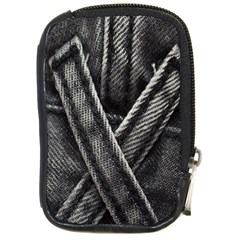 Backdrop Belt Black Casual Closeup Compact Camera Cases by Nexatart