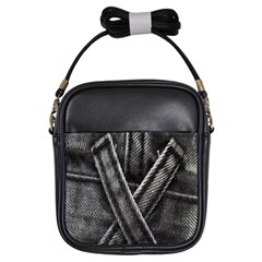 Backdrop Belt Black Casual Closeup Girls Sling Bags by Nexatart