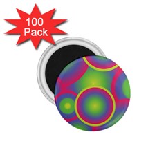 Background Colourful Circles 1 75  Magnets (100 Pack)  by Nexatart