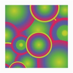 Background Colourful Circles Medium Glasses Cloth