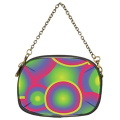 Background Colourful Circles Chain Purses (two Sides)  by Nexatart