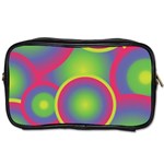 Background Colourful Circles Toiletries Bags Front