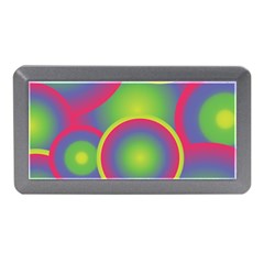 Background Colourful Circles Memory Card Reader (mini) by Nexatart