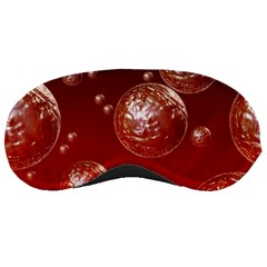 Background Red Blow Balls Deco Sleeping Masks by Nexatart