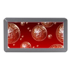 Background Red Blow Balls Deco Memory Card Reader (mini) by Nexatart