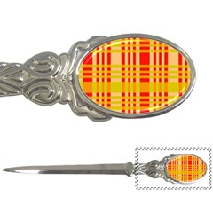 Check Pattern Letter Openers by Nexatart