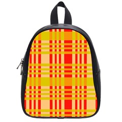 Check Pattern School Bags (small) 