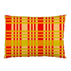 Check Pattern Pillow Case (two Sides) by Nexatart