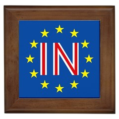 Britain Eu Remain Framed Tiles by Nexatart