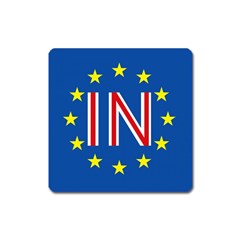 Britain Eu Remain Square Magnet by Nexatart