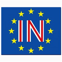 Britain Eu Remain Mini Button Earrings