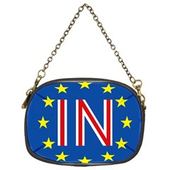 Britain Eu Remain Chain Purses (two Sides)  by Nexatart