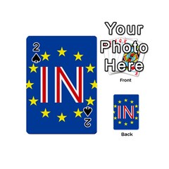 Britain Eu Remain Playing Cards 54 (mini)  by Nexatart