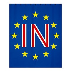 Britain Eu Remain Shower Curtain 60  X 72  (medium)  by Nexatart