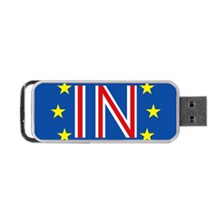 Britain Eu Remain Portable Usb Flash (one Side) by Nexatart