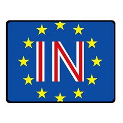 Britain Eu Remain Double Sided Fleece Blanket (small)  by Nexatart