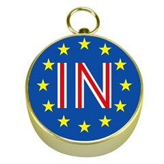 Britain Eu Remain Gold Compasses by Nexatart