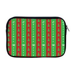 Christmas Tree Background Apple Macbook Pro 17  Zipper Case by Nexatart