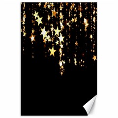 Christmas Star Advent Background Canvas 24  X 36  by Nexatart