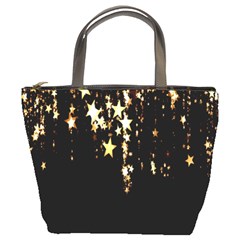 Christmas Star Advent Background Bucket Bags by Nexatart