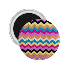 Chevrons Pattern Art Background 2.25  Magnets