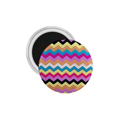 Chevrons Pattern Art Background 1.75  Magnets