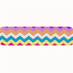 Chevrons Pattern Art Background Large Bar Mats