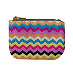 Chevrons Pattern Art Background Mini Coin Purses