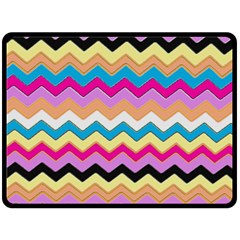 Chevrons Pattern Art Background Fleece Blanket (Large) 