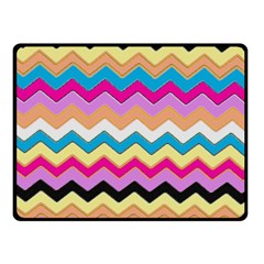 Chevrons Pattern Art Background Fleece Blanket (Small)