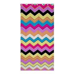 Chevrons Pattern Art Background Shower Curtain 36  x 72  (Stall) 