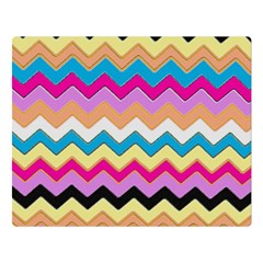 Chevrons Pattern Art Background Double Sided Flano Blanket (Large) 