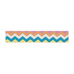 Chevrons Pattern Art Background Flano Scarf (Mini) Front