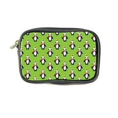 Christmas Penguin Penguins Cute Coin Purse by Nexatart