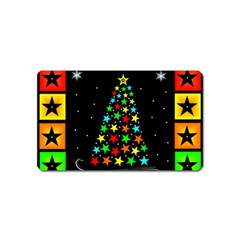 Christmas Time Magnet (name Card)