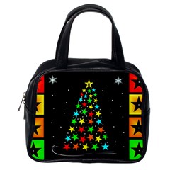 Christmas Time Classic Handbags (one Side)