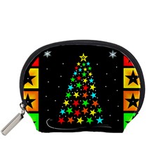 Christmas Time Accessory Pouches (small)  by Nexatart