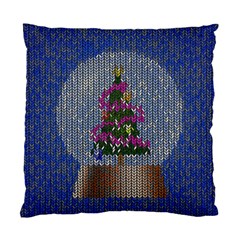 Christmas Snow Standard Cushion Case (two Sides) by Nexatart