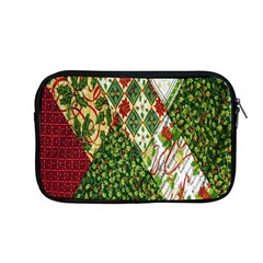 Christmas Quilt Background Apple Macbook Pro 13  Zipper Case